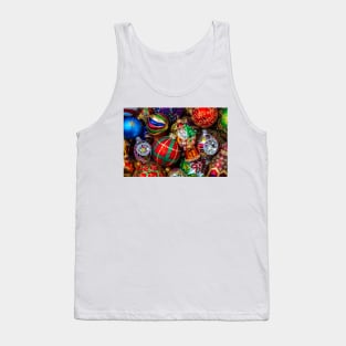 Santa Claus Christmas Ornament Tank Top